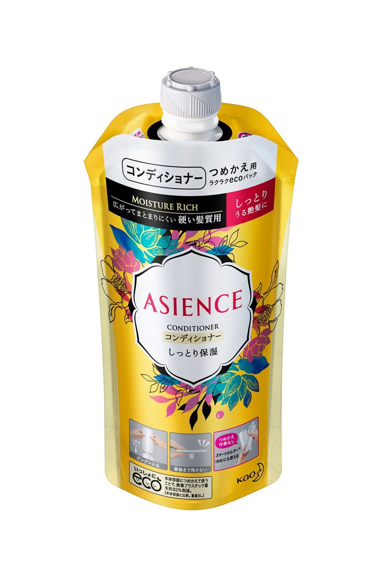 KAO Asience Moisture Rich conditioner 340ml refill