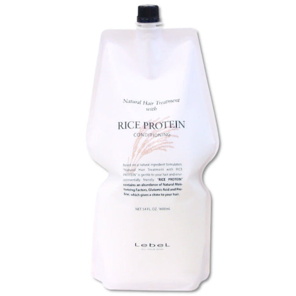 LebeL Natural Hair Treatment RICE PROTEIN (1600ml refill) new package