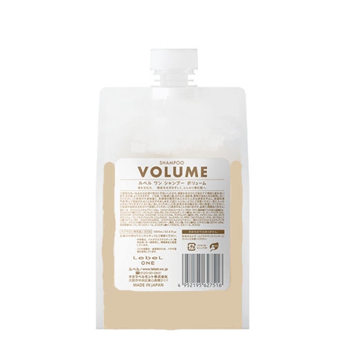 LebeL ONE SHAMPOO VOLUME (1000mL refill)