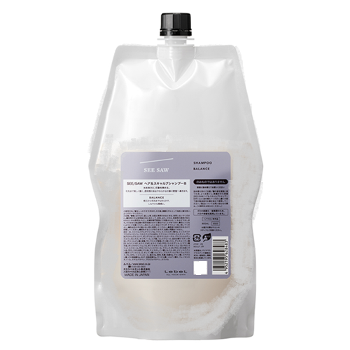 LebeL SEE/SAW SHAMPOO BALANCE (800mL refill)