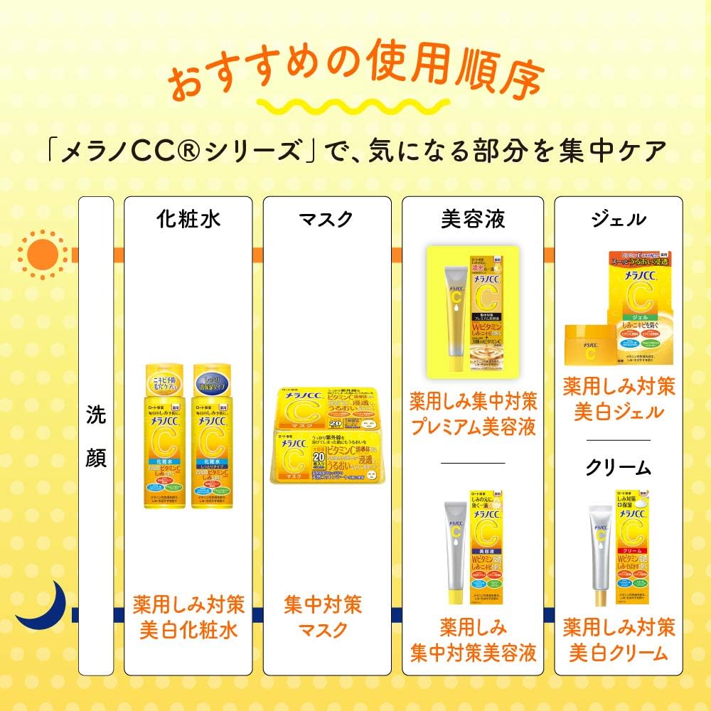 ROHTO MELANO CC Brightening Essence 20mL