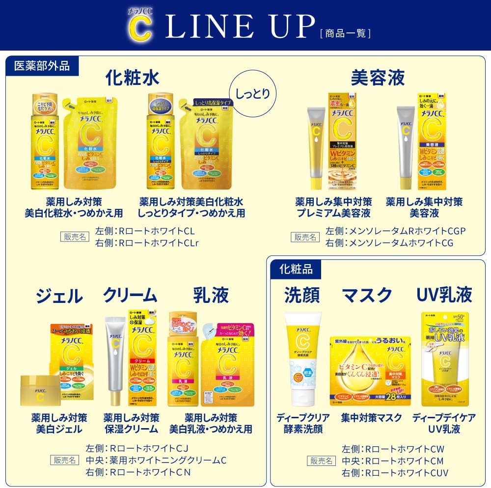 ROHTO MELANO CC Premium Brightening Essence 20mL