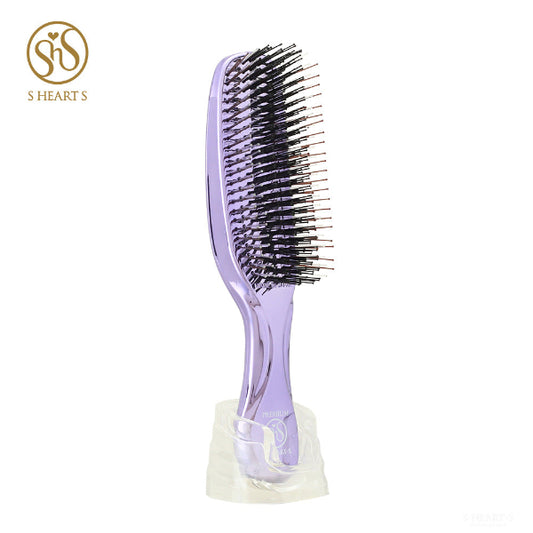 S-HEART-S Scalp Brush World Premium Long Purple