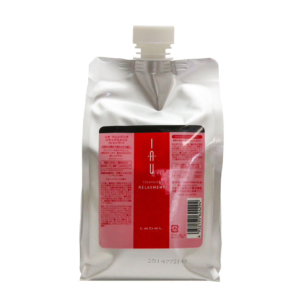 LebeL IAU cleansing RELAXMENT (1000ml refill)