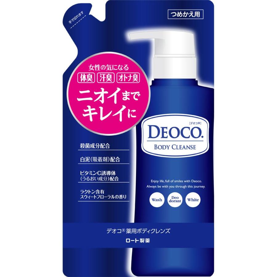 ROHTO DEOCO BODY CLEANSE 250mL refill