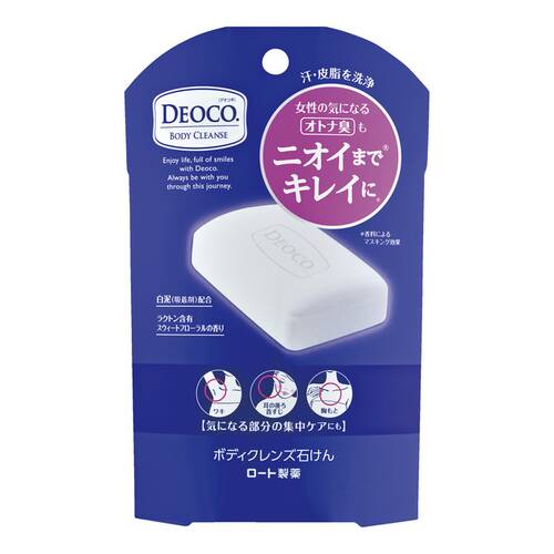 ROHTO DEOCO BODY CLEANSE SOAP 75g