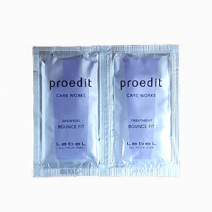 LebeL SHAMPOO BOUNCE FIT 10ml and TREATMETN BOUNCE FIT 10ml SET