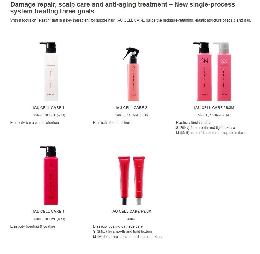 LebeL IAU CELL CARE 1 (1000ml refill)