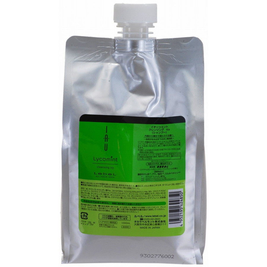 LebeL IAU LYCOMINT cleansing icy (1000ml refill)
