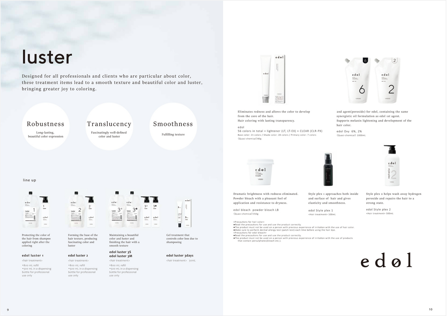 LebeL edol luster 1 (800ml refill)