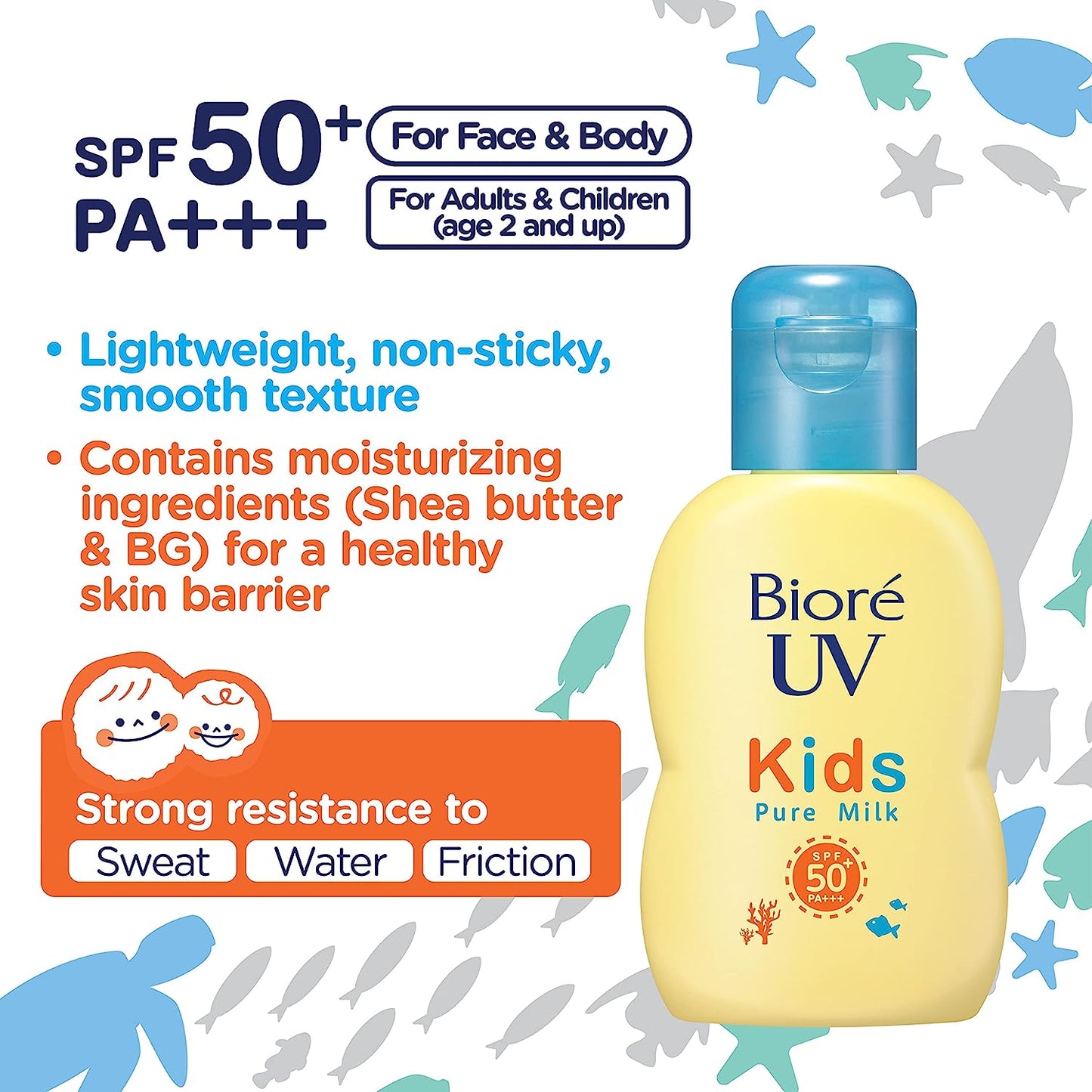 KAO Biore UV Kids Pure Milk 70ml