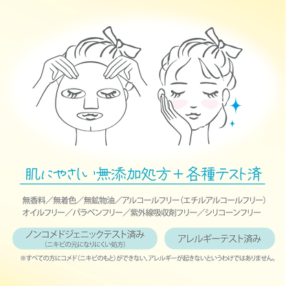 KOSE CLEAR TURN Gomenne Suhada Kininaru Mask (7 sheets)