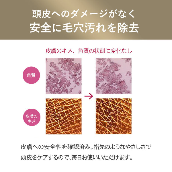 S-HEART-S Scalp Brush World Premium Long Gold (GIFT BOX)