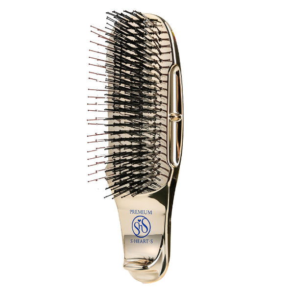 S-HEART-S Scalp Brush World Premium Short Gold