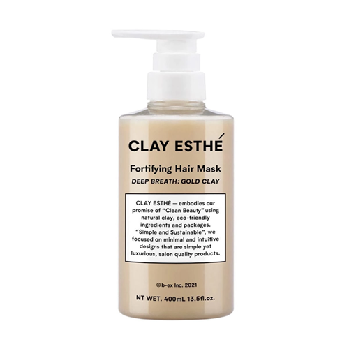 b-ex CLAY ESTHE Fortifying Hair Mask GOLD CLAY 400mL