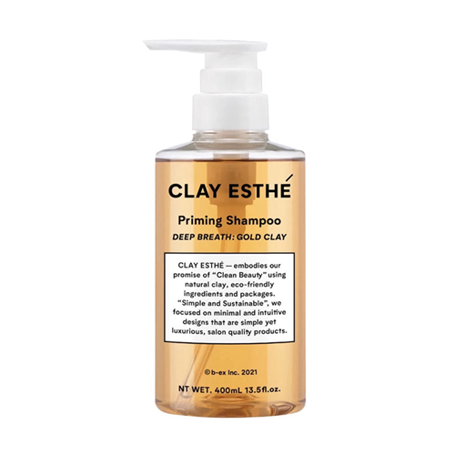 b-ex CLAY ESTHE Priming Shampoo GOLD CLAY 400mL