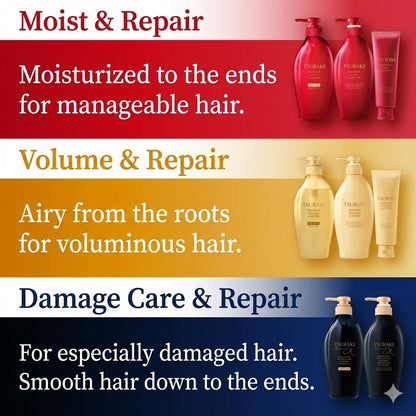 FineToday TSUBAKI Premium MOIST&REPAIR shampoo (450mL)