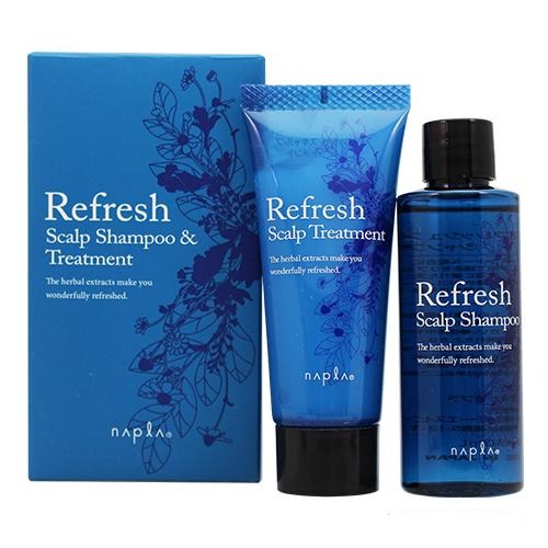 Napla Refresh scalp shampoo& hair treatment (60 ml & 40 g)