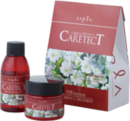 Napla Caretect HB Repair Shampoo & Repair Treatment (Trial Set) (50 ml & 50 g)