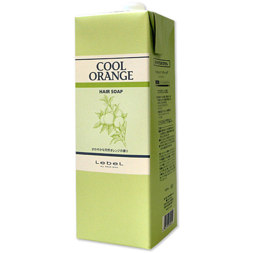 LebeL COOL ORANGE hair soap (1600ml refill)