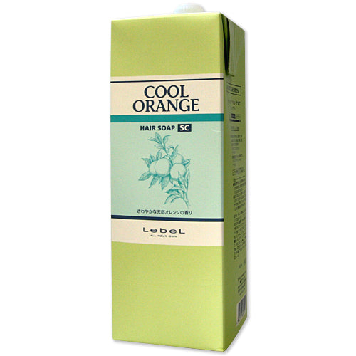 LebeL COOL ORANGE hair soap SC (1600ml refill)