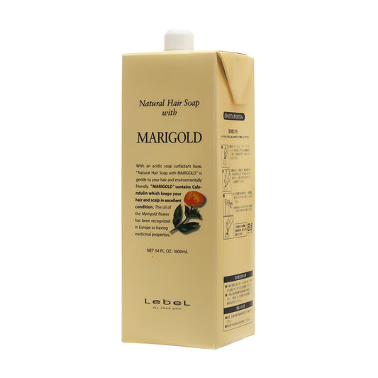 LebeL Natural Hair Soap MARIGOLD (1600ml refill)